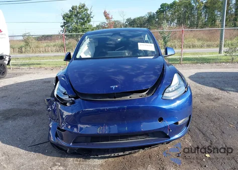 2023 Tesla Model Y Awd/Long Range Dual Motor All-Wheel Drive from USA, damaged, VIN 7SAYGDEE7PA137281